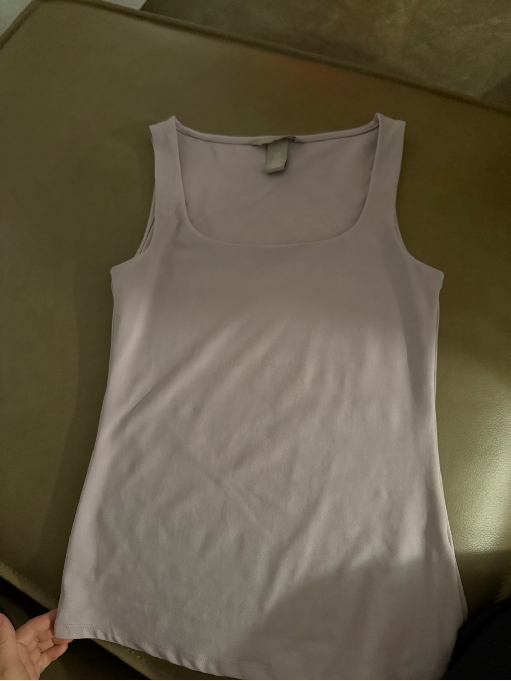 H&M Lavender Scoop Neck Tank Top